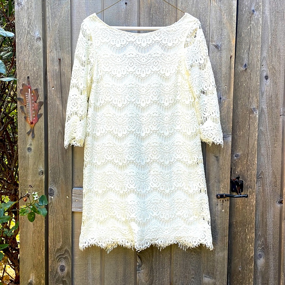 White Zara mini dress